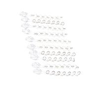 aqxreight 10Pcs Acrylic Teardrop Pendant Garland Hanging Beads Lighting Transparent Decorative Beads for Chandelier Decoration Adopts Drop?shaped Hanging Which Unique Design High?quality