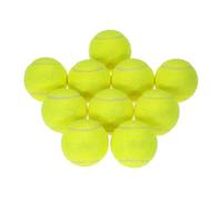 aqxreight 10pcs/bag Tennis Training Ball Practice High Resilience Training Durable Tennis Ball for Beginners Competition Beach Good Perfect Tool Beginner Easy and Handling