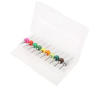 aqxreight 10Pcs Bits Tungsten Steel Circuit Board Straight Handle Spiral Drill 0 3- 2mm Chips and Hole Adopt BitsPCB Drill BitEngraving BitsTungsten Steel DrillCircuit Board