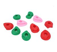 aqxreight 10pcs Clim Holds MultiColored Large Rock Clim Holds Outdoor Large Rock W Grips These Rock Grips Provides Traction Climbers Skill Clim HoldsMulti?Colored Clim HoldsLarge Rock