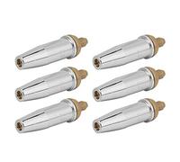 aqxreight 10Pcs Gas Cutting Nozzle Tip Acetylene Machine Sleeve Type Gun Head G07?301# Adopt Chrome Technology Process Prevent Easy Come CNC Machining Operate Concentricity (3#)