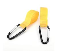 aqxreight 10Pcs/Set Stroller Hook Multi Purpose Hooks Hanger for Diaper Bags Stroller Hanger Multi Purpose from High (Yellow)