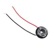 aqxreight 1156 LED Bulb Socket, Pre Wired Plug and Play Replacement With ABS Plastic and Copper Wire, for Any Vehicle With The Same Base Bulb