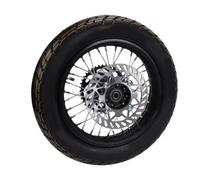 aqxreight 12 Inch Rear Wheel Assembly with 90/90-12 Tire 15mm Axle 190mm