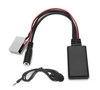 aqxreight 12Pin Car Radio RD4 Bluetooth Music AUX Phone Call Handsfree MIC Adapter Powerful Audio Transmission Portable AUX Car Adapter for Home Stereo/Speaker/Wired Headphones