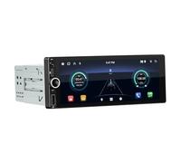 aqxreight 13 Car Stereo Single-Din Navigation with 6.86 Inch Touchscreen Auto Support/BT Connection RDS Radio Mirror Phone Link Reverse Image Steering Wheel Control with Rear Came