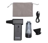 aqxreight 130000RPM Cordless Duster Blower Powerful Dual Function Electric Cleaner for Car Detailing, Home & Workshop, Handheld Portable Violent Fan with Battery Life