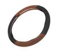 aqxreight 15in Car Steering Wheel Cover Color Spliced Better Grip Interior DecorationBrown Is Kinds for and Better to High demands. Your of Polypropylene of Leather Steering Wheel Cover (Brown)