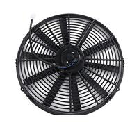 aqxreight 16in 12V 120W Electric Radiator Cooling Slim Fan Push/Pull 2250RPM 1000CFM 10 Blades Universal for Car the Dissipation Dissipation the Engine Providing 2250RPM High Power Cooling