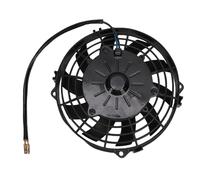 aqxreight 190mm 80W Electric Radiator Cooling Fan Ultra Thin 10 Blade Reversible Push Pull Universal with Mounting Brackets for Engine Cooling and Vehicle Ventilation