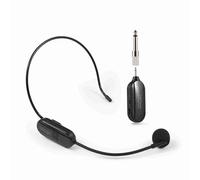 aqxreight 2.4G Microphone Headset with 6 Hours Working Time and 100ft for Professional Voice Amplification