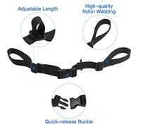 aqxreight 2 Packs Adjustable Backpack Chest Straps Sternum Straps Belts with 10pcs Zipper Pulls on Backpack Broken Fully Replacement 10pcs and the Great Chest or 1234567