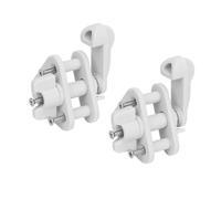 aqxreight 2 Pcs Boat Gate Latch Nylon Secure Closure Pontoon Gate Latch Replacement KIT for 1 Inch and 1/4 Inch Square Frames Have Needed Ensuring a and As Boat KIT This Complete Comes