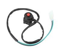aqxreight 22mm Motorcycle Kill Switch with 64cm Wire Length for Universal Motorbike Engine Stop and Horn Button