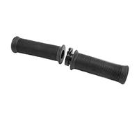 aqxreight 22mm Motorcycle Throttle Handle for Scooter GY6 Comfortable Fit, Silicone and ABS Material, Textured Grip, Ideal Replacement (Black)