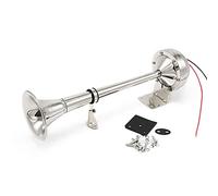 aqxreight 24V Single Trumpet Horn Marine Boat Horn 125dB Electric for Truck Yacht Bus 24V Vehicles on the Road the Super 125dB Be Can't and Security Stability Ensure for Horn24V