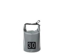 aqxreight 2L Bucket Bag for Outdoor Activities Watertight Dry Bag with PVC Material, Lightweight & for Rafting, Camping, Swimming, Kayaking (30L Gray)