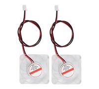 aqxreight 2Pcs 4010 3D Printer Cooling Fan with LED Light Hydraulic Bearing for V6 Hotend 24V Silent Cooling Solution Efficient 3D Printer Fan for Enhanced Performance (24V)