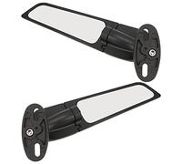 aqxreight 2pcs Motorcycle Wind Wing Mirror Multi Angle Rear View Mirror Replacement for CBR250R CBR300R CBR500 YZF R6 Wide Wide GSX Motorcycle Wind Wing MirrorMotorcycle Rearview