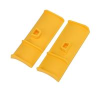aqxreight 2Pcs Shoe Snow Plow Shoe Decorations Hole Accessories Decoration Gatherings Daily Life Work School Vacation Yellow Smooth Exquisite Has Ensures the Material Is Snow (Yellow)