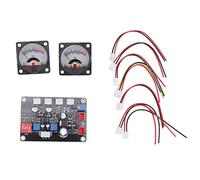 aqxreight 2pcs VU Level Meter Power Amplifier VU Panel Meter with Driver Board for Recording Studio 12V?18V Best Provide Head and Professional Meter's Accuracy Workmanship The to