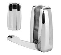 aqxreight 2pcs Zinc Alloy Concealed Hook Clothes Hats Towel Holder Accessories for Automobiles RVSilver (Bright Silver)