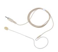 aqxreight 3.5MM Single Earhook Microphone Headset Screw Condenser Microphone for Karaoke