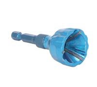 aqxreight 3 Flute Deburring Chamfer with Carbide Blades Burr Removal External Chamfering Tool for Metal Glass Fibre Hard Plastic and the Hole Cleaner Deburring Chamfer ToolExternal