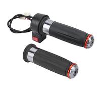 aqxreight 3 Gear Speed Throttle Grip Accelerator Electric Scooter Bike Throttle Handle Service Electric High Rubber More Made The ABS Material and High (Three-Speed Adjustment)