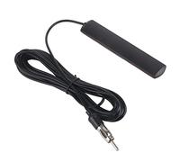 aqxreight 309 Car Radio Antenna Universal Fit for Most Vehicles with 5m Cable Black FM AM Aerial for Front or Rear Windscreen Installation