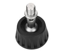 aqxreight 34mm Tripod Foot Pad Rubber Stainless Steel 360 Degree Rotating Monopod Leg Pad Replacement for Outdoor Camera Foot Has This Tripod PadMonopod Rubber Pad360 Degree Rotati