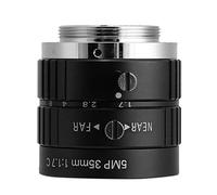 aqxreight 35mm 5MP 2/3 Manual Aperture C Mount Security Camera Lens for CCTV