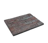 aqxreight 3D Aquarium Background for Reptiles & Fish Tanks 60x45x4cm Lifelike Rock Design, Premium Foam, Easy to & Install, Enhances Climbing & (D)