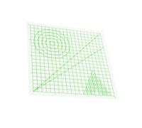 aqxreight 3D Pen Drawing Pad Reusable ABS Template Mat with Pre Designed Shapes for 3D Creations Essential Accessory for Artists, Kids & DIY Enthusiasts