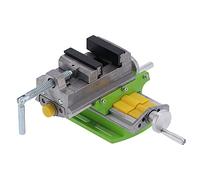 aqxreight 3in Cross Bench Vise Aluminum Alloy Structure Hand Tool with Rotating Handle for Woodworking The Has Very Mm Marked Specification is 2 73in That 3in Vise is Cross Bench