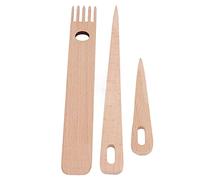 aqxreight 3pcs Weaving Needles Wooden Large Eye Weaving Crochet Needles for Crafts Household Waving Sewing Smooth Not Surface Your in Materials of are Made Careful Wood The