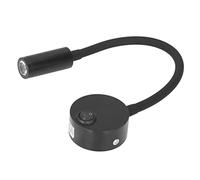 aqxreight 3W LED Hose Spotlight 4000K LED Wall Lamp Wall Gooseneck Sconce for Hotel Bedroom 85?265V 360° The Strength Hose Arm Resistant Shell Metal Aluminum Heat Wear Adopting High