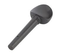 aqxreight 4 Ebony Violin Tuning Pegs Wood String Shaft Replacements for 1/4 Violin Accessory for Adjustments and Maintenance (1/2 pegs, ebony with fish eyes, set of four)