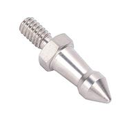 aqxreight /4 Inch Stainless Steel Foot Spike Camera Tripod Spikes Replacement for Monopod Tripod Is the Is Thread Cle Camera Spikes1/4 Inch SpikesStainless Steel