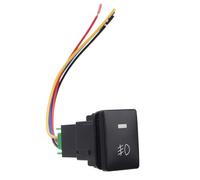 aqxreight 4 Pole 12V Push Button Switch with LED Background Indicator Light for Fog Light DRL LED Bar for Consistent the It You Before Switch Push Button