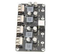 aqxreight 4 Way Fast Charging Module QC3.0 USB Board for 12V 24V Vehicles & Power Sources High Efficiency Converter with Multi-Device Support Reliable PCB Design for Stable Performance