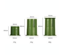 aqxreight 40mm Fishing Bait Ball Maker Boilie Bait Ballmaker Fishing Making Tool Great for Compressed Loose Very PE Plastic Feed Shape 40mm Ballmakerfishing Ball