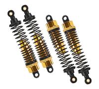 aqxreight 4pcs Aluminium Alloy RC Accessory Fit for HSP /10 RC Car () the Different Effect Shock AbsorberRC AccessoryShock Absorber Fit for HSPRC Car Shock AbsorberAluminium Alloy (Orange)