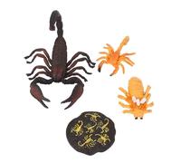 aqxreight 4PCS Scorpion Growth Cycle Toy - Simulation Animal Model for Kids, Educational Life Cycle Figurine, STEM Learning Toy for Children’s Cognitive Development