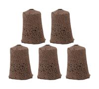 aqxreight 50 Pcs Seed Starter Sponge, Rapid Rooter Plugs for Plant Root Growth Sponges Organic Starters Plugs, Hydroponic Seed Sponge for Seedlings Block Cubes for Plants Vegetables