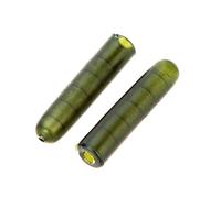 aqxreight 50pcs 25mm Buffer Beads Carp Fishing Tackle Terminal Rigs Fishing Accessories Rubberised Acts Extended a Buffer Chod Improve Beads Included Helicopter of Rigs 50pcs