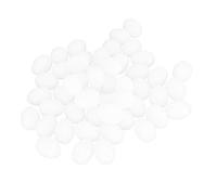 aqxreight 50PCS Plastic Special Purpose Simulation Lifelike Fake Bird Hatching Induced EggsFull Fake Eggs Off Don't Breaking Induced EggsSimulation EggsHatching (solid egg)