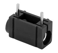 aqxreight 5pcs 4mm Banana Socket Professional Plated Brass PCB Panel Banana Socket Accessory for MultimeterRed Test Practical Conventional Use Conductivity Multimeters Test Adapt to (Black Color)