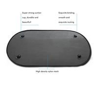 aqxreight 5Pcs Car Window Shade Nylon Cling Sunshade for Car Window Side Sun Shades Sunshade a Designed of Nylon Woven to Technology with Special and Irritation Sunlight. (Five-pieceset+pullropebag)