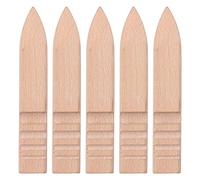 aqxreight 5Pcs Leather Burnisher Beech Polisher Slicker Hand Craft Tool Set Kit for Crafting Material Simplify High Beech Polish Burnisher Hand Leather You This Largely